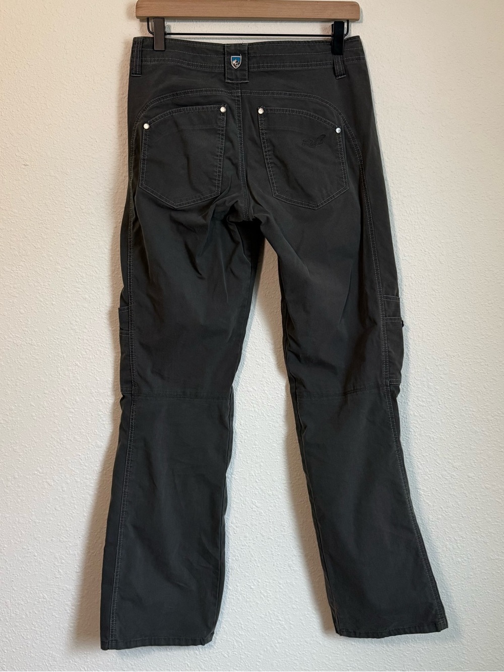 Y2K Kuhl Low Rise Slim Fit Bootcut Cargo Hiking Pants Gorpcore Utility Outdoors - Picture 9 of 10